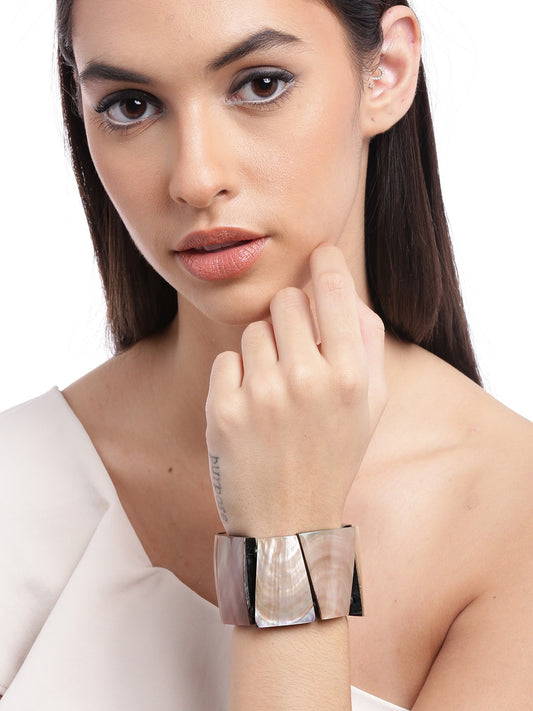 Women Bronze-Toned Bangle-Style Bracelet