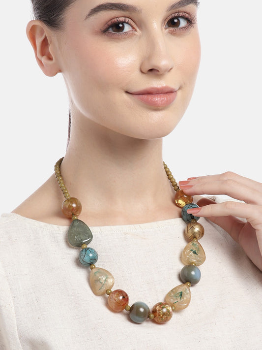 Studded Statement Necklace