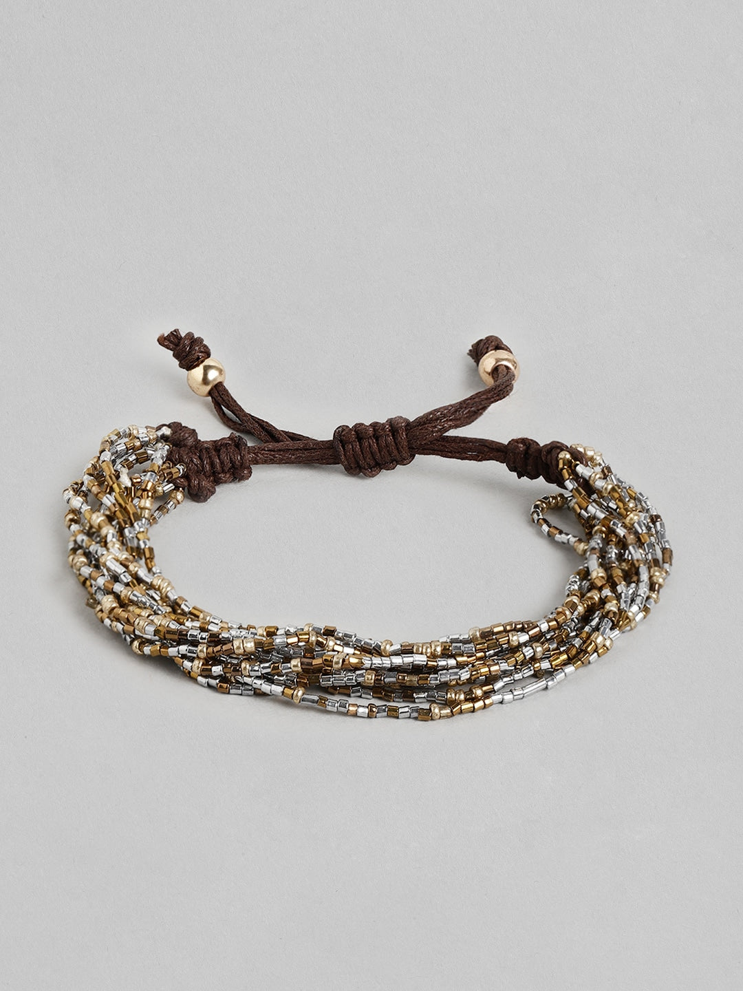 Women Beaded Layered Wraparound Bracelet