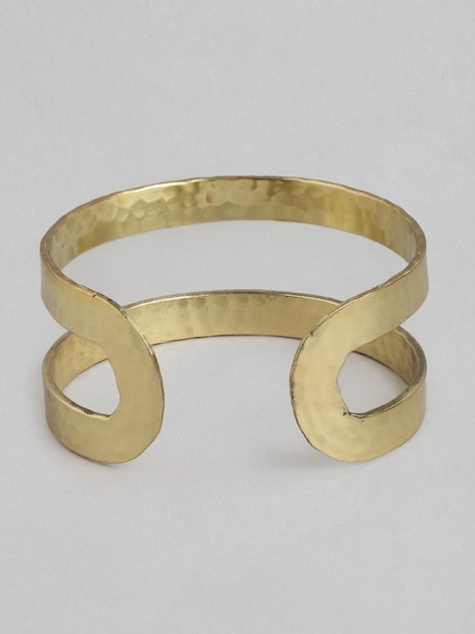 Women Gold-Toned Gold-Plated Kada Bracelet