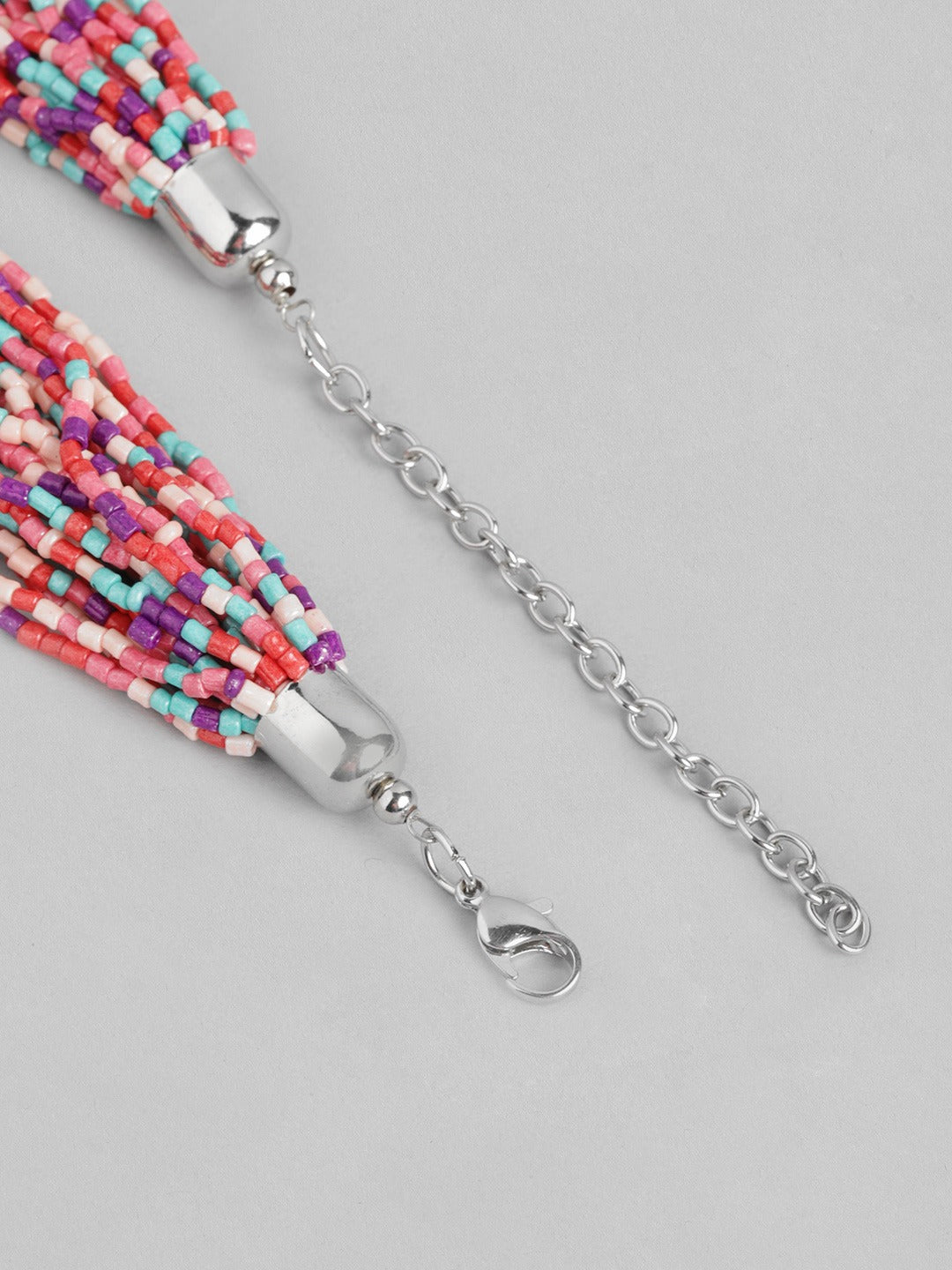 RICHEERA Beaded Multi-Layered Statement Necklace