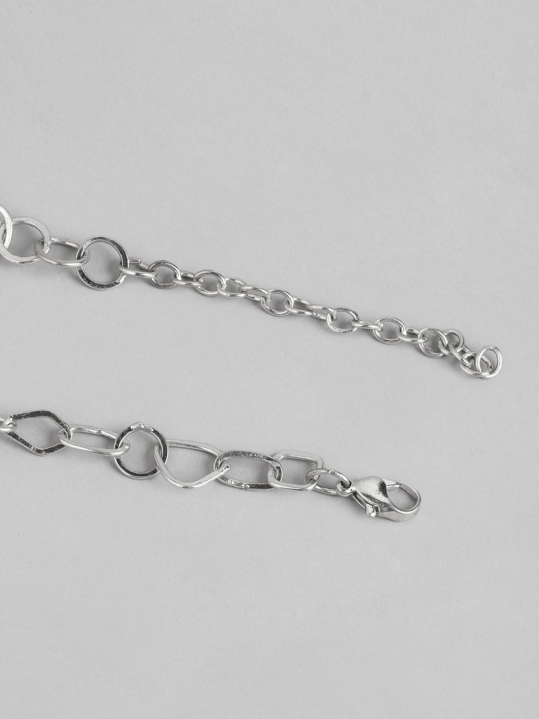 Silver-Plated Layered Necklace