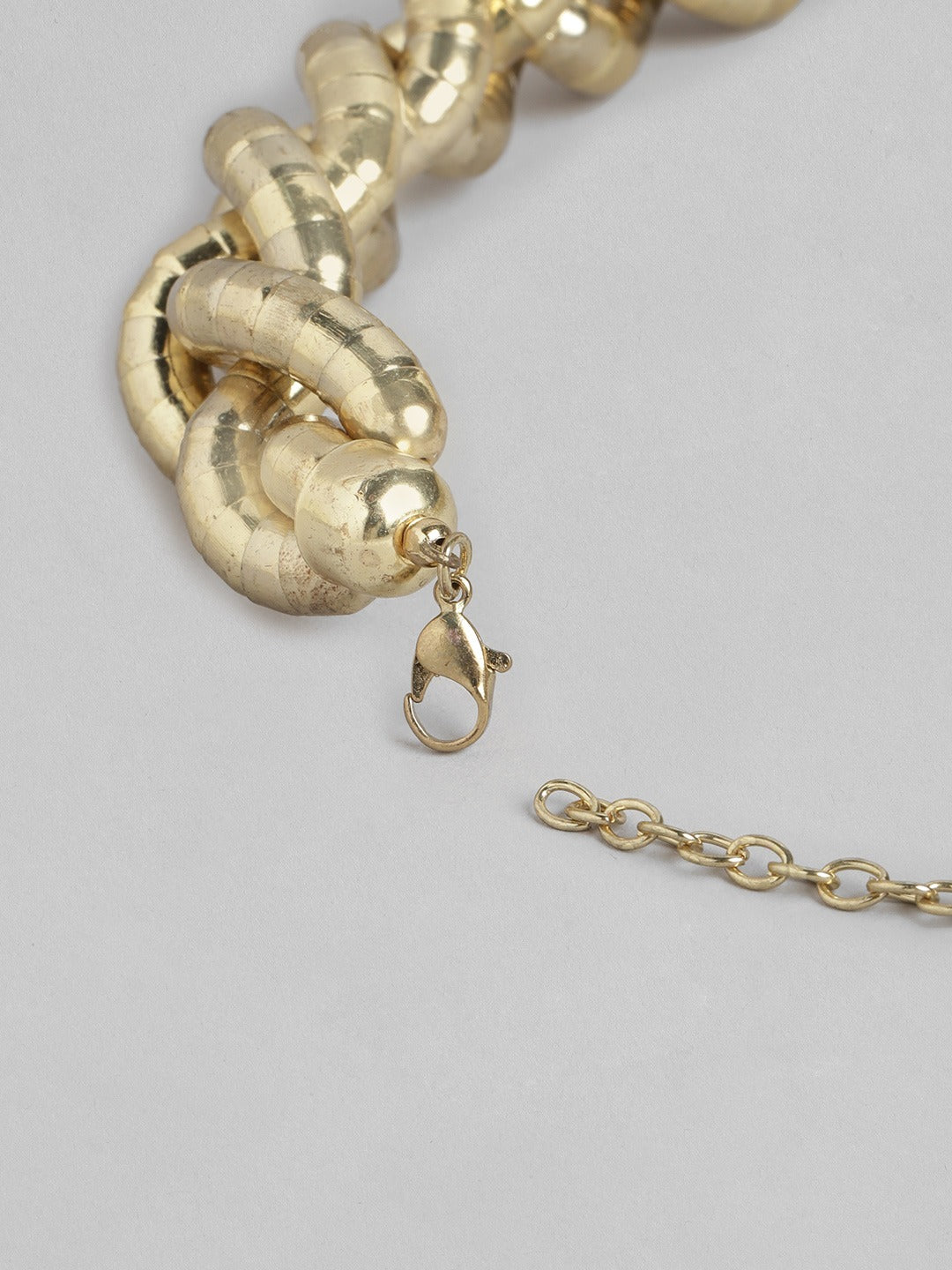 RICHEERA Brass Gold-Plated Necklace