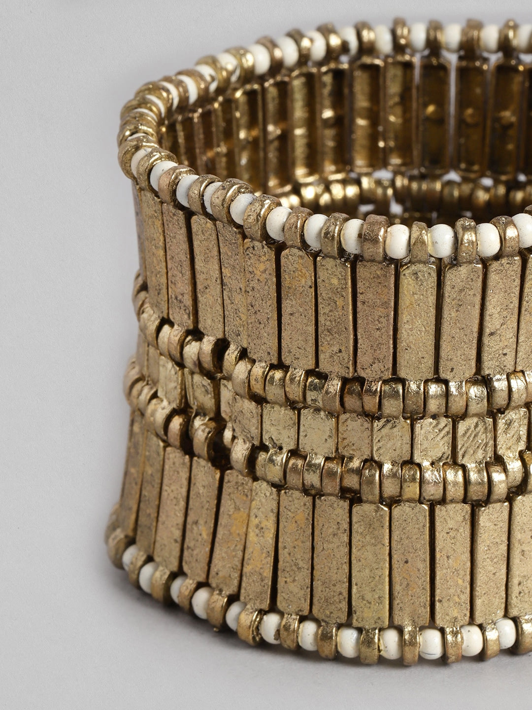 Women Gold-Toned Bangle-Style Bracelet