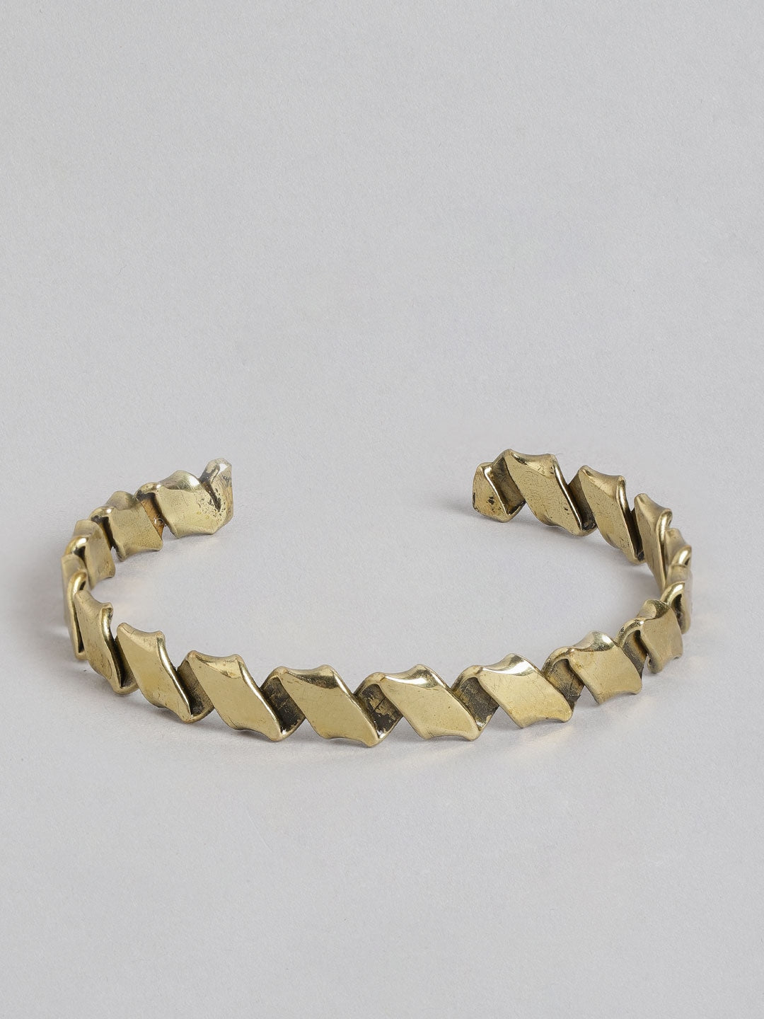 Women Gold-Toned Gold-Plated Bangle-Style Bracelet