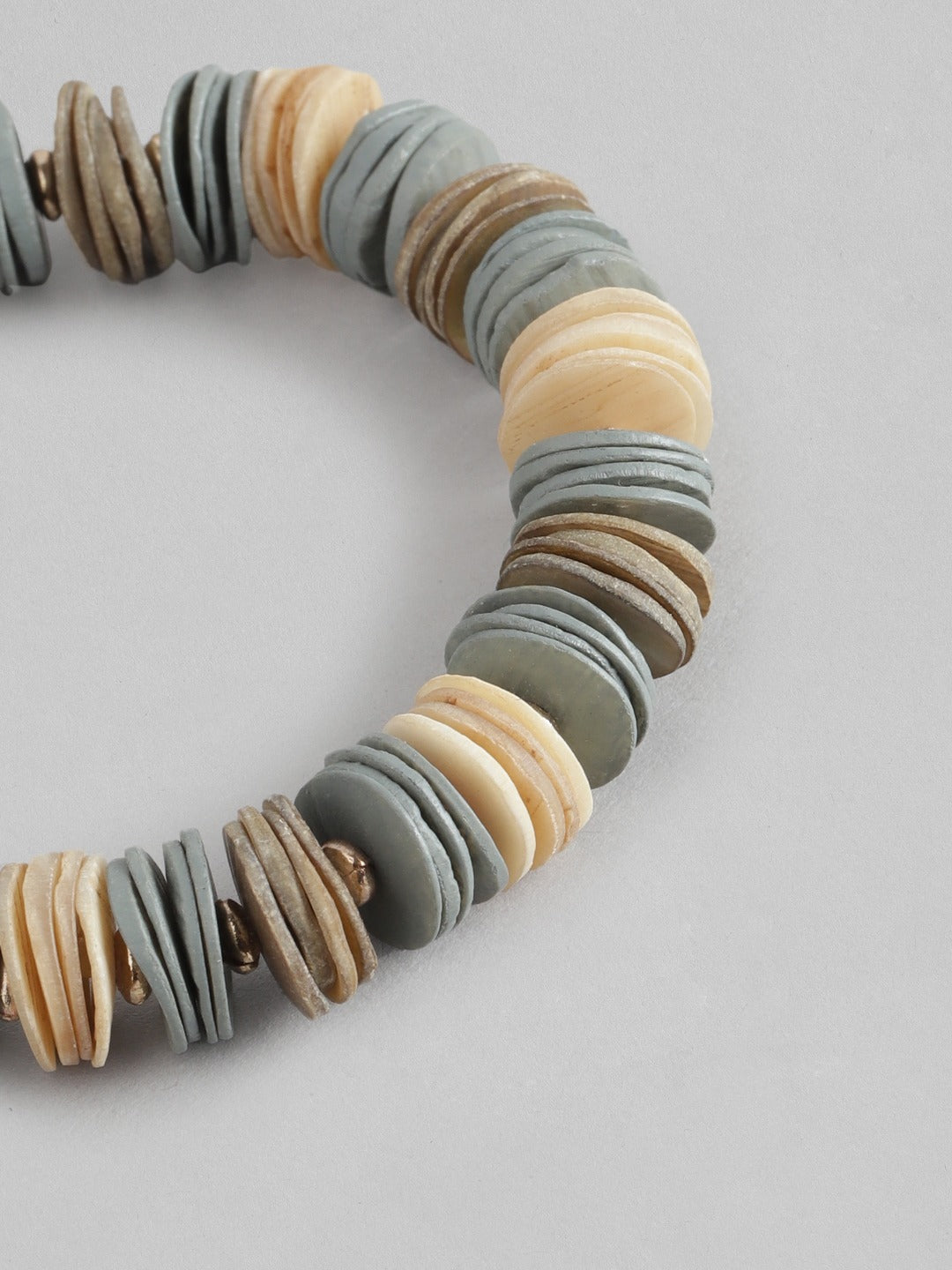 RICHEERA Women Beige & Grey Armlet Bracelet