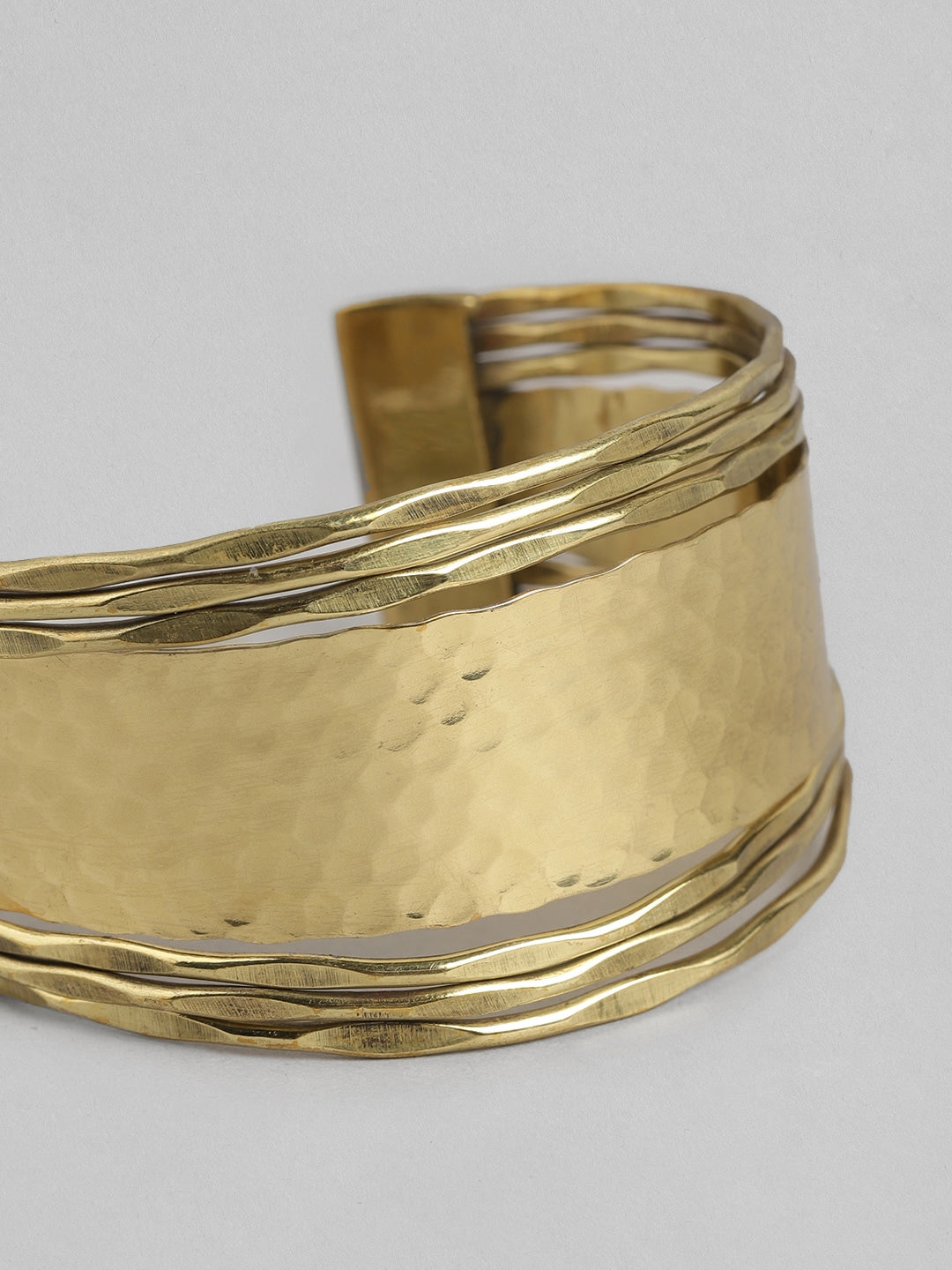 Women Gold-Plated Kada Bracelet