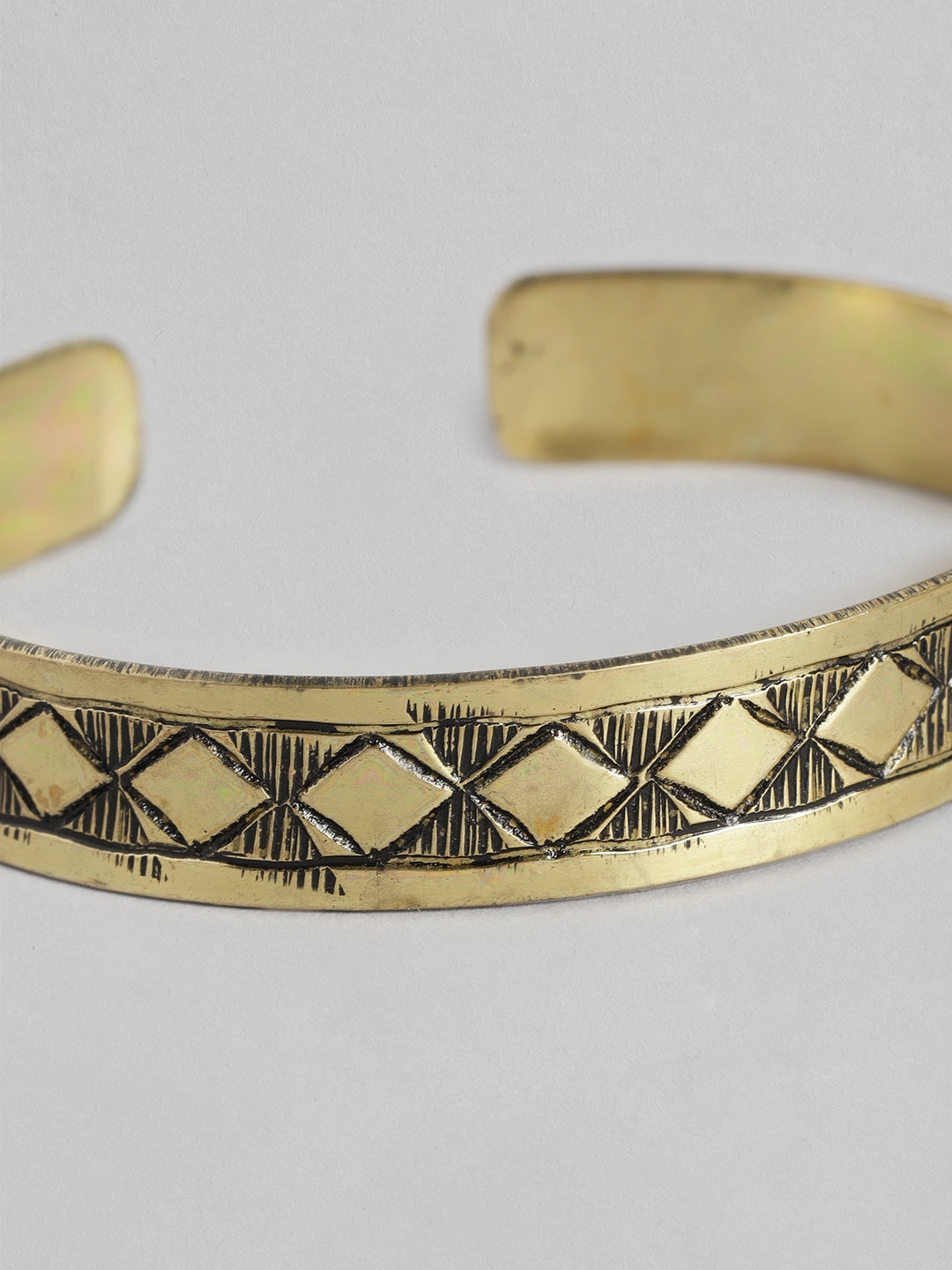 RICHEERA Gold-Plated Cuff Bracelet