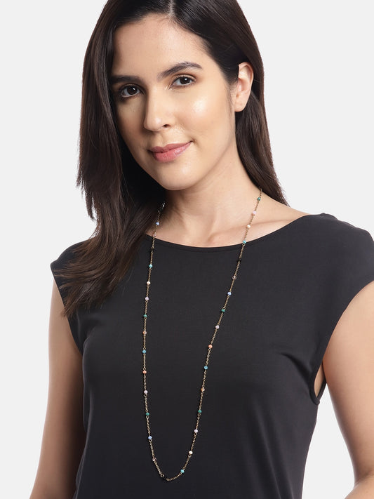 Brass Gold-Plated Necklace