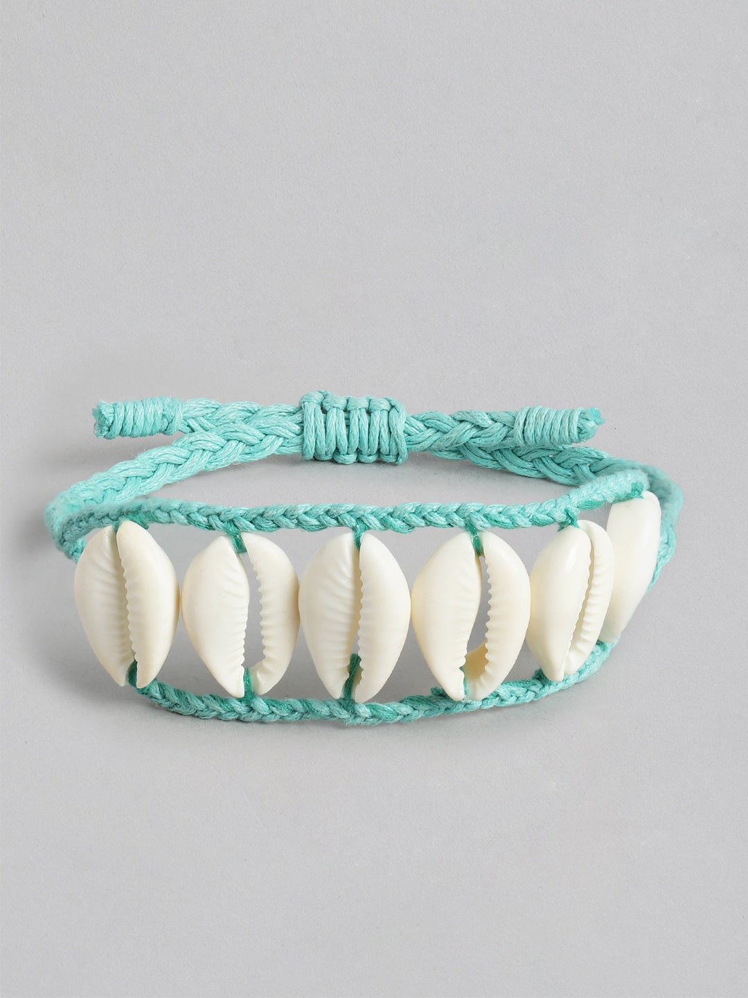 Women Braided Design Studded Bracelet