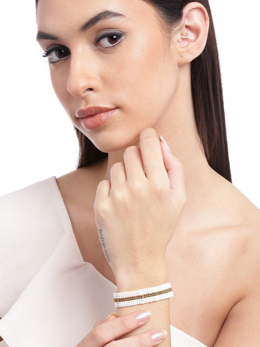 Women Beaded Wraparound Bracelet