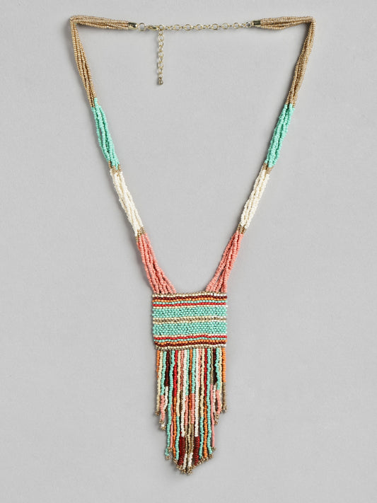 Multicoloured Beaded Necklace