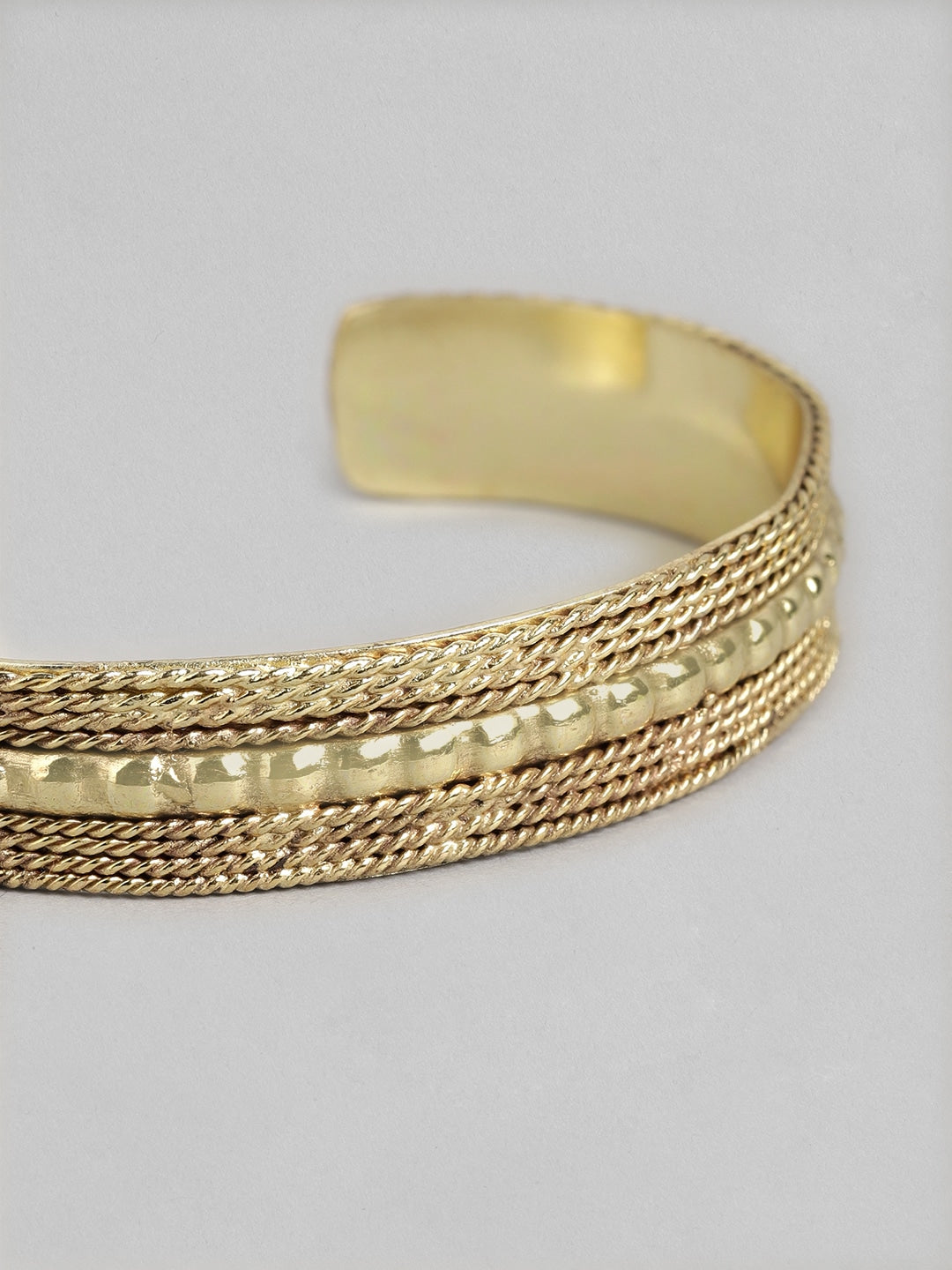 Women Gold-Plated Kada Bracelet