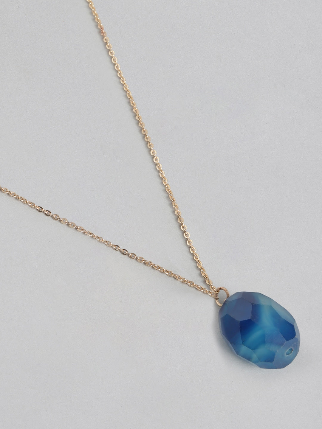 Rose Gold-Plated Blue Chain