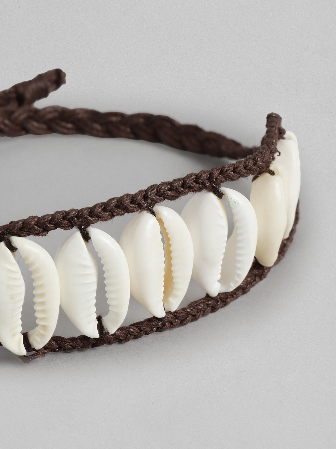 Women Braided Design Studded Bracelet