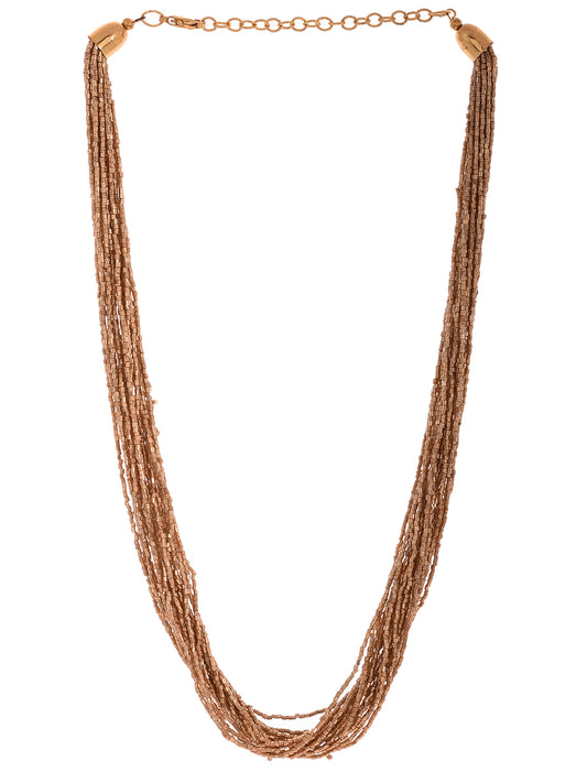 Gold-Plated Layered Necklace