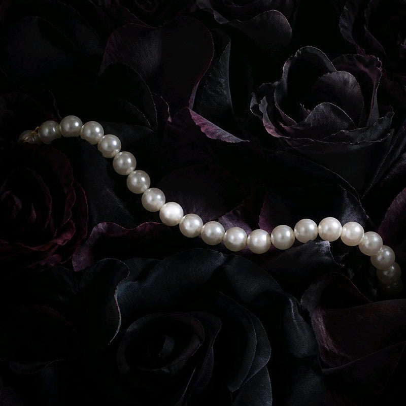 RICHEERA Gold-Plated Handcrafted Fusion Necklace - Look Shot Image
