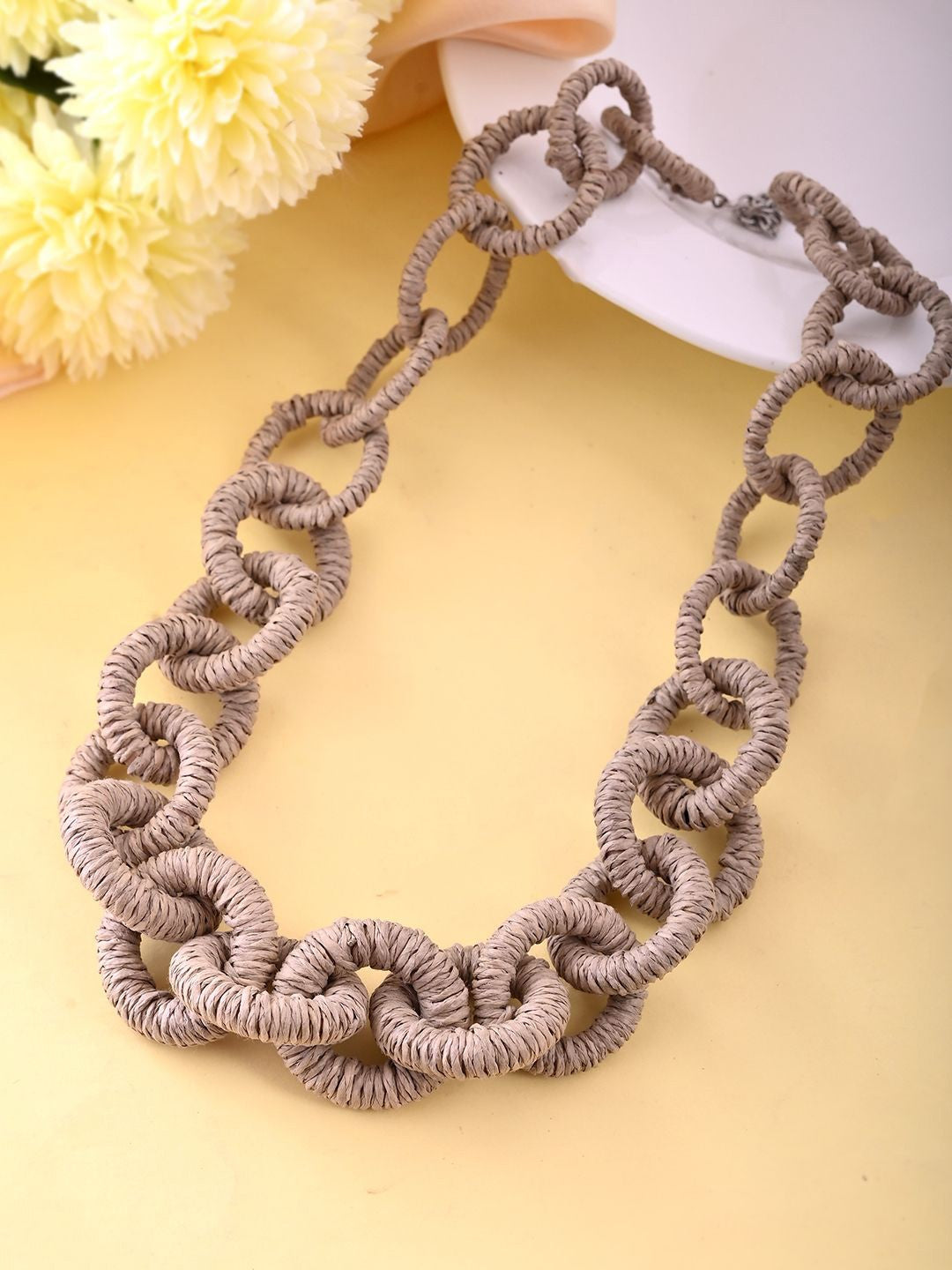 RICHEERA Statement Link Chains Necklace