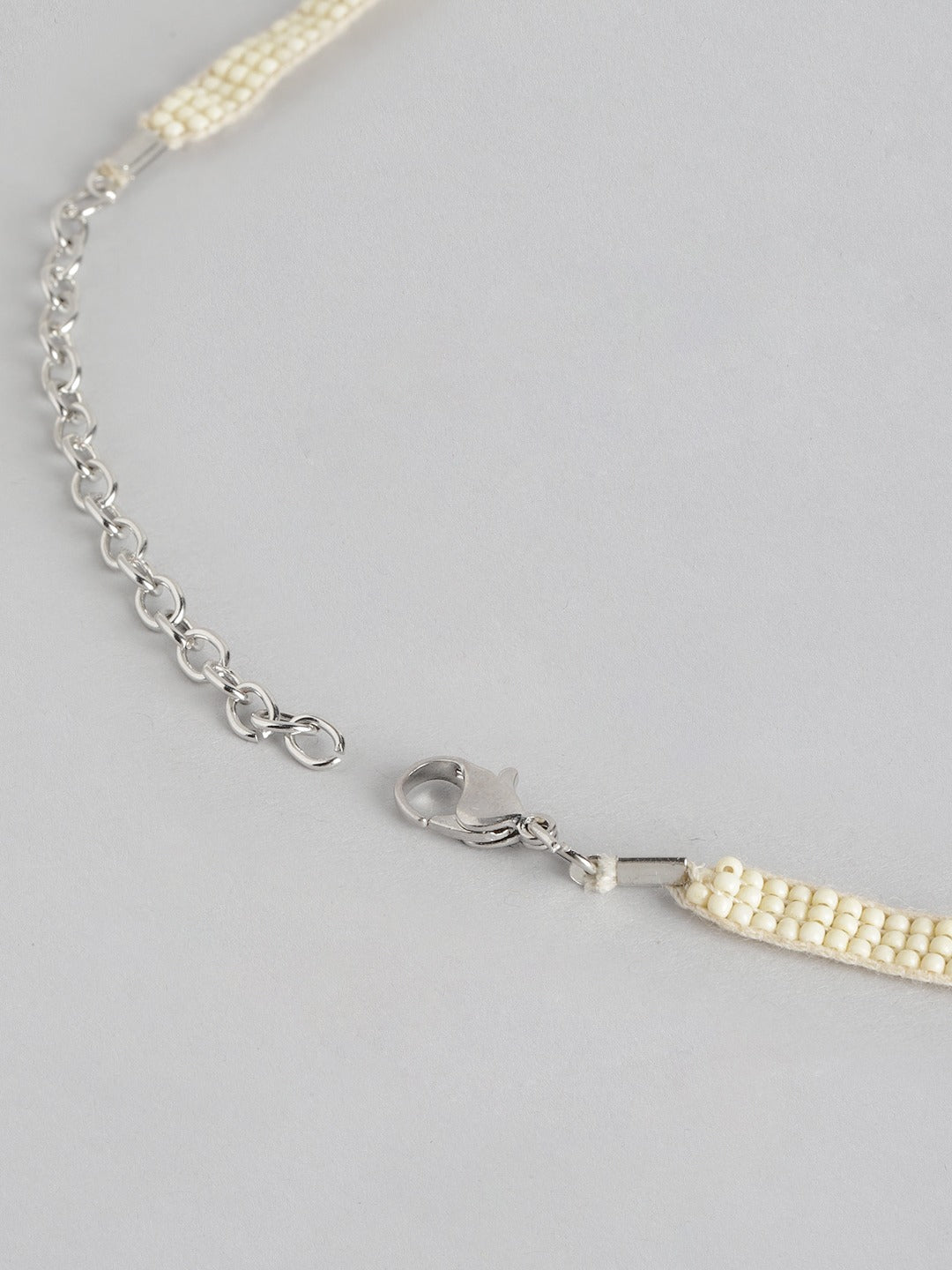 Layered Artificial Beads Necklace