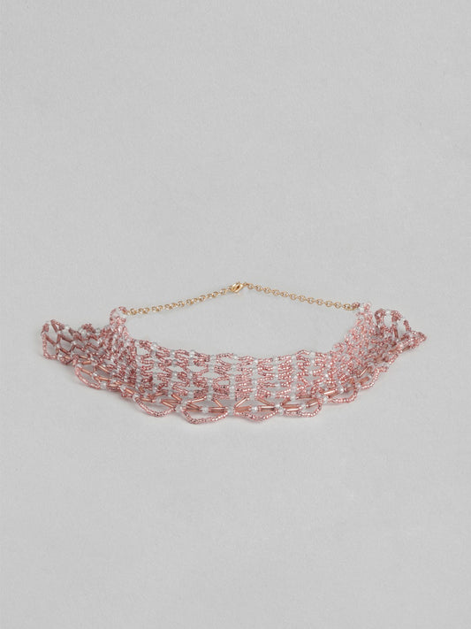 Artificial Beads Choker Necklace