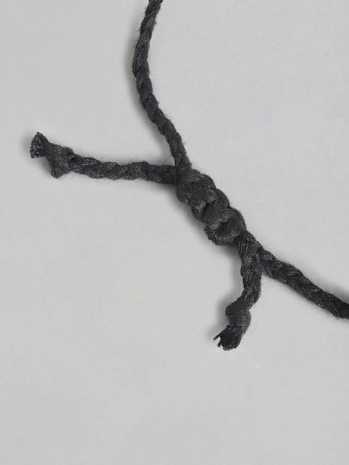 Women Gold-Toned & Black Multistrand Bracelet - Richeera