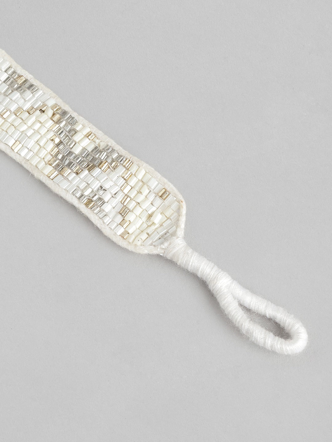 RICHEERA Women Artificial Beads Wraparound Bracelet