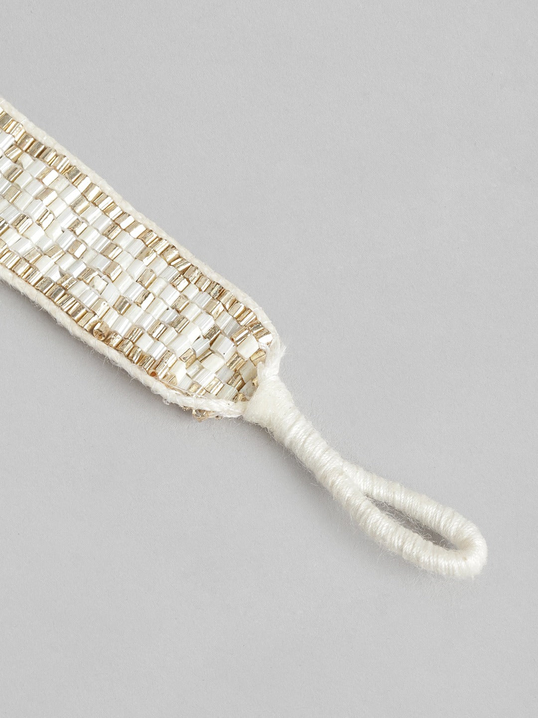 Women Artificial Beads Wraparound Bracelet