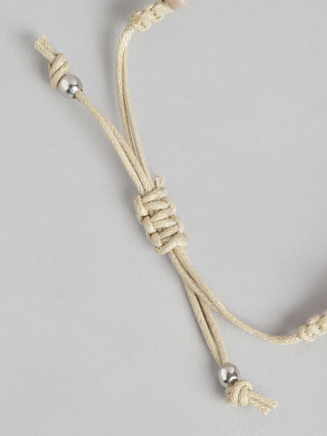 Women Silver-Plated Wraparound Bracelet