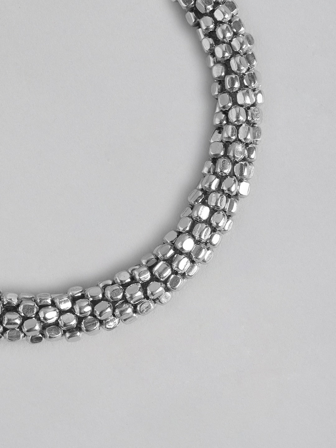 Women Brass Silver-Plated Bracelet