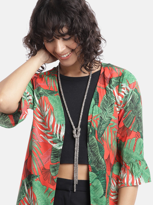 Silver-Plated Artificial Beads Necklace