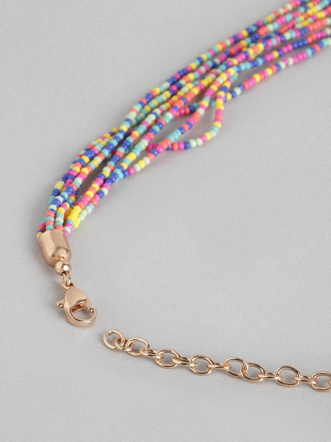 Rose Gold-Plated Layered Necklace