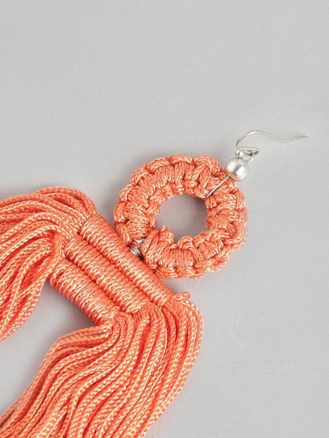 Silver-Plated Quirky Drop Earrings
