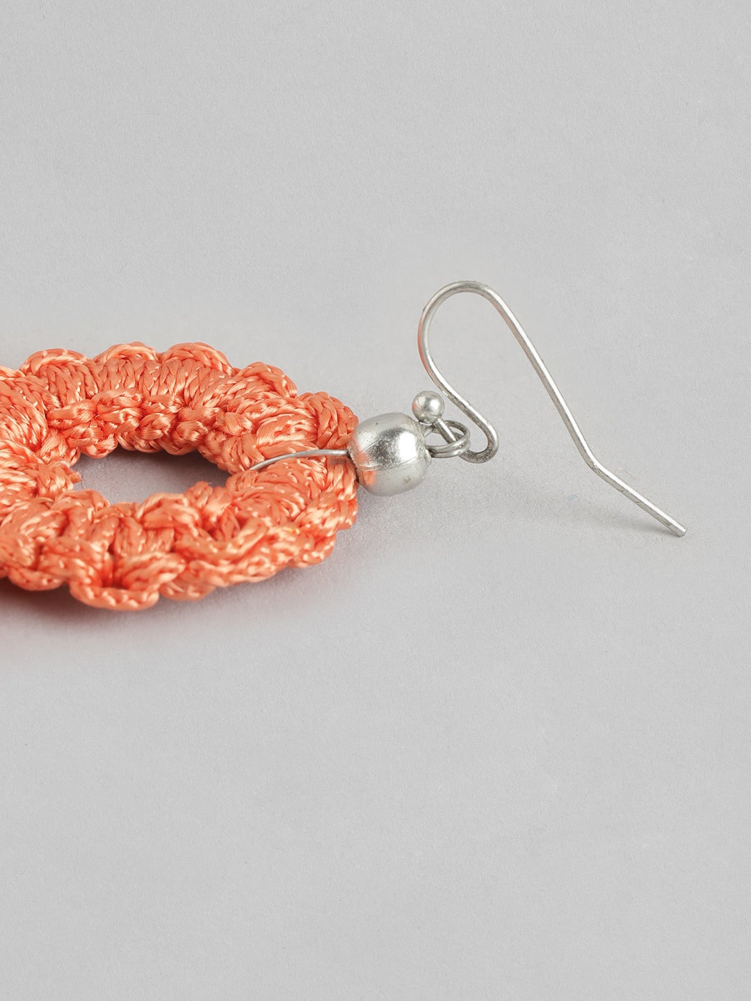 Silver-Plated Quirky Drop Earrings