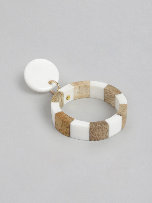 RICHEERA Circular Drop Earrings