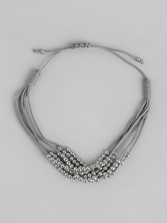 RICHEERA Women Silver-Plated Bracelet