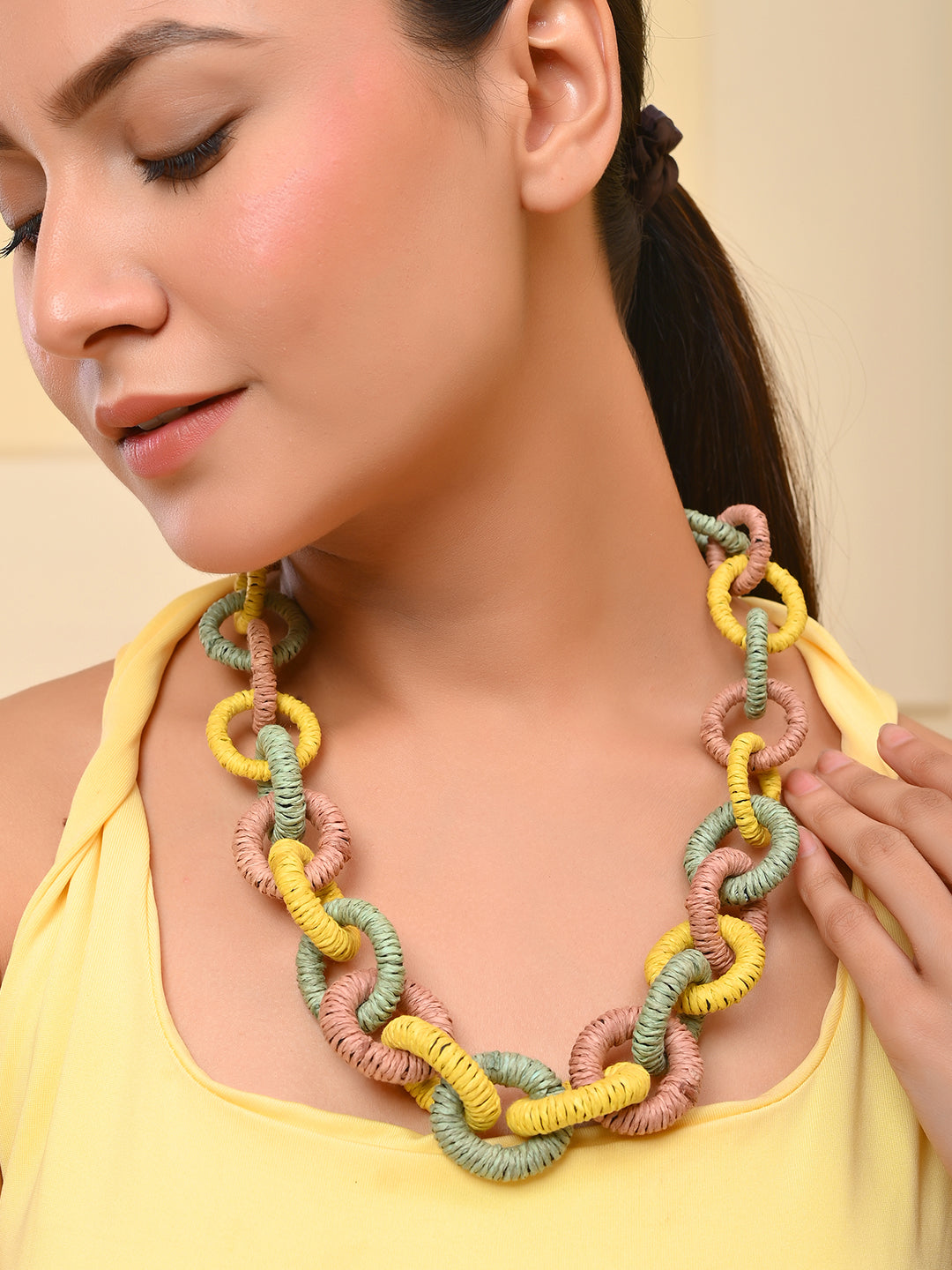 RICHEERA Silver-Plated Necklace