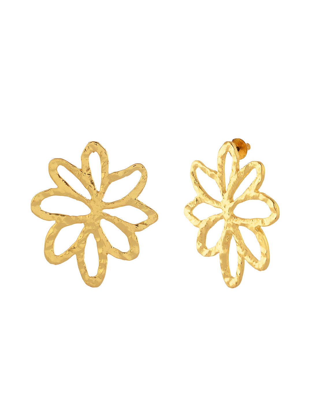 RICHEERA Gold-plated Contemporary Studs Earrings