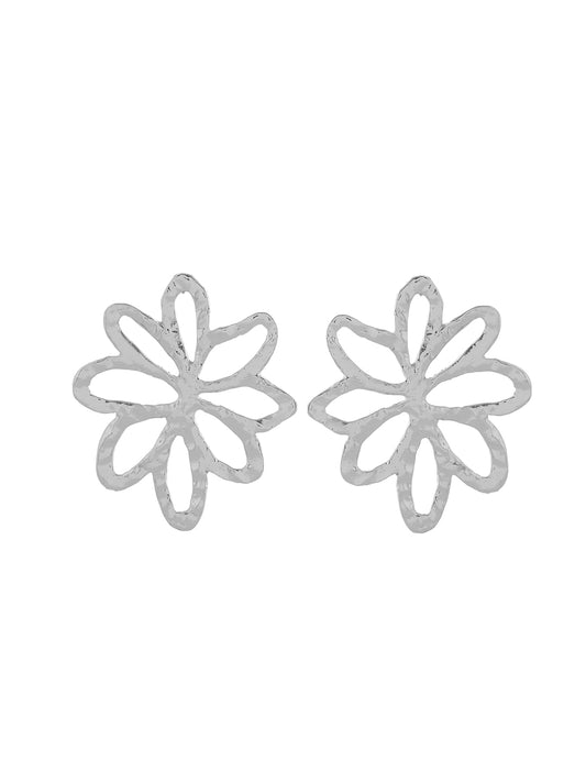 RICHEERA Silver plated Contemporary Studs Earrings