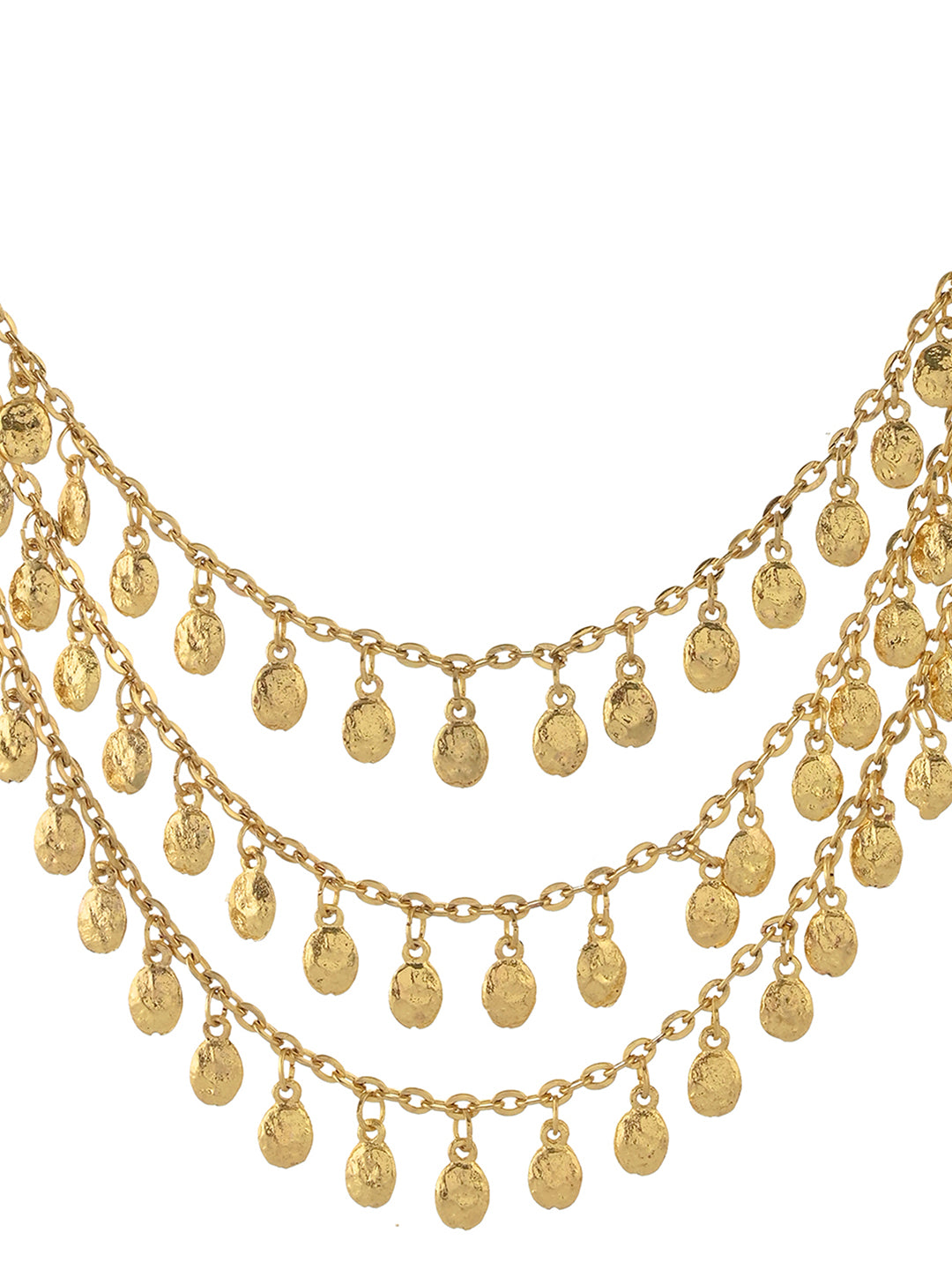 RICHEERA Gold-Plated Antique Necklace