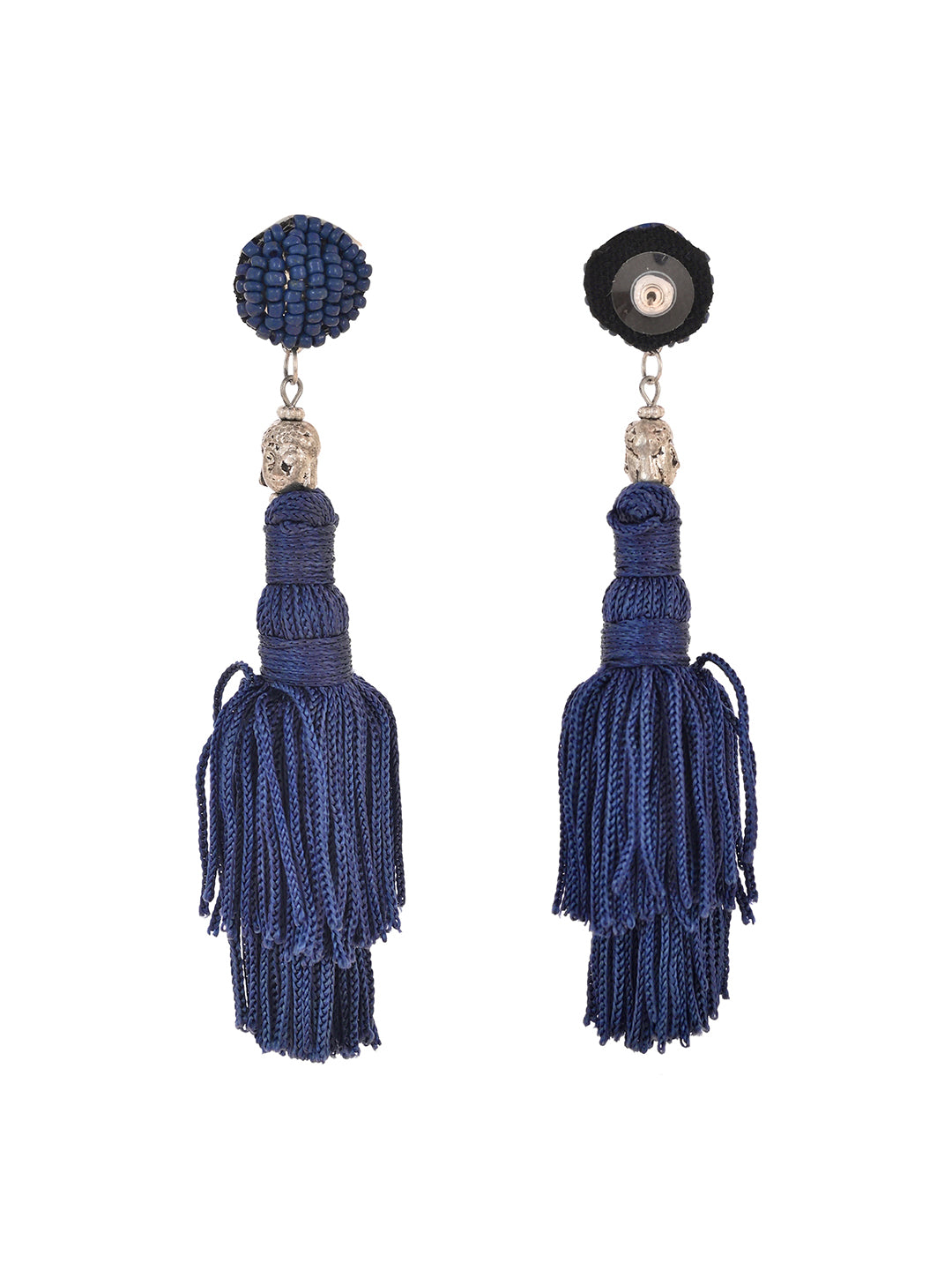 RICHEERA Blue Contemporary Drop Earrings