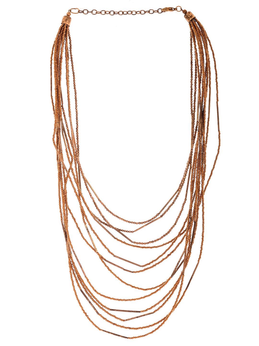 Gold-Plated Layered Necklace