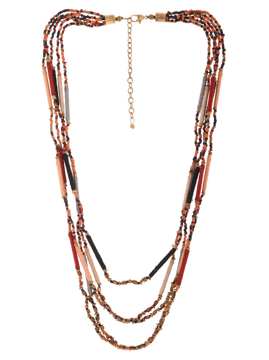 Gold-Plated Layered Necklace