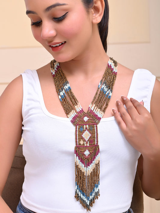 Brown Antique Necklace
