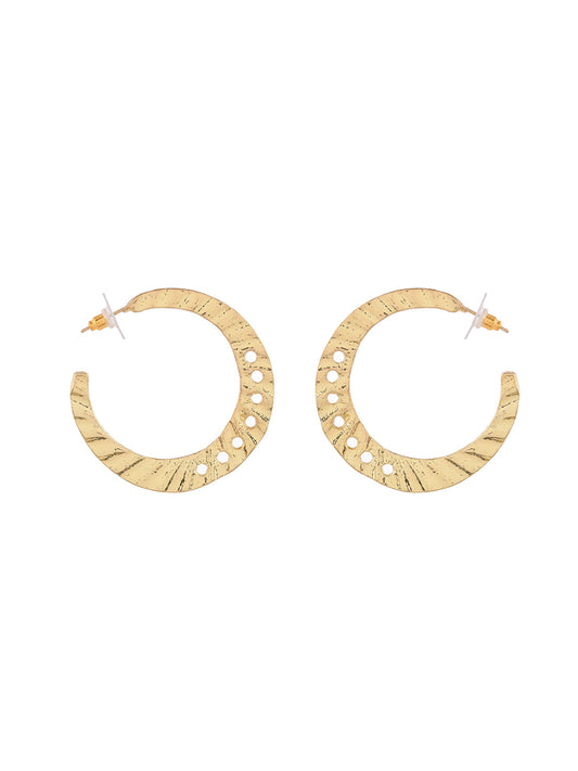 Circular Hoop Earrings