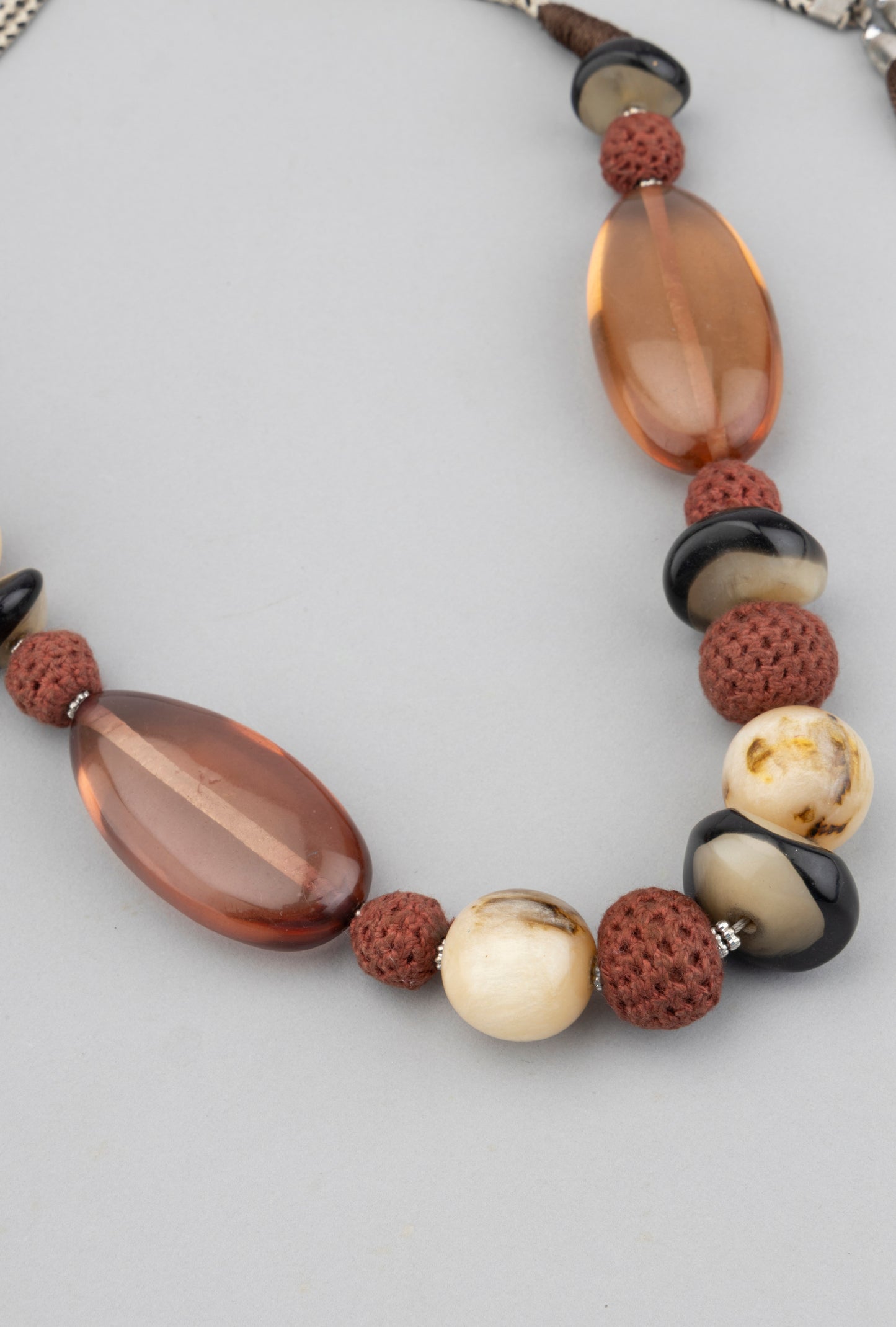 Mutli-Resin Bohemian Necklace