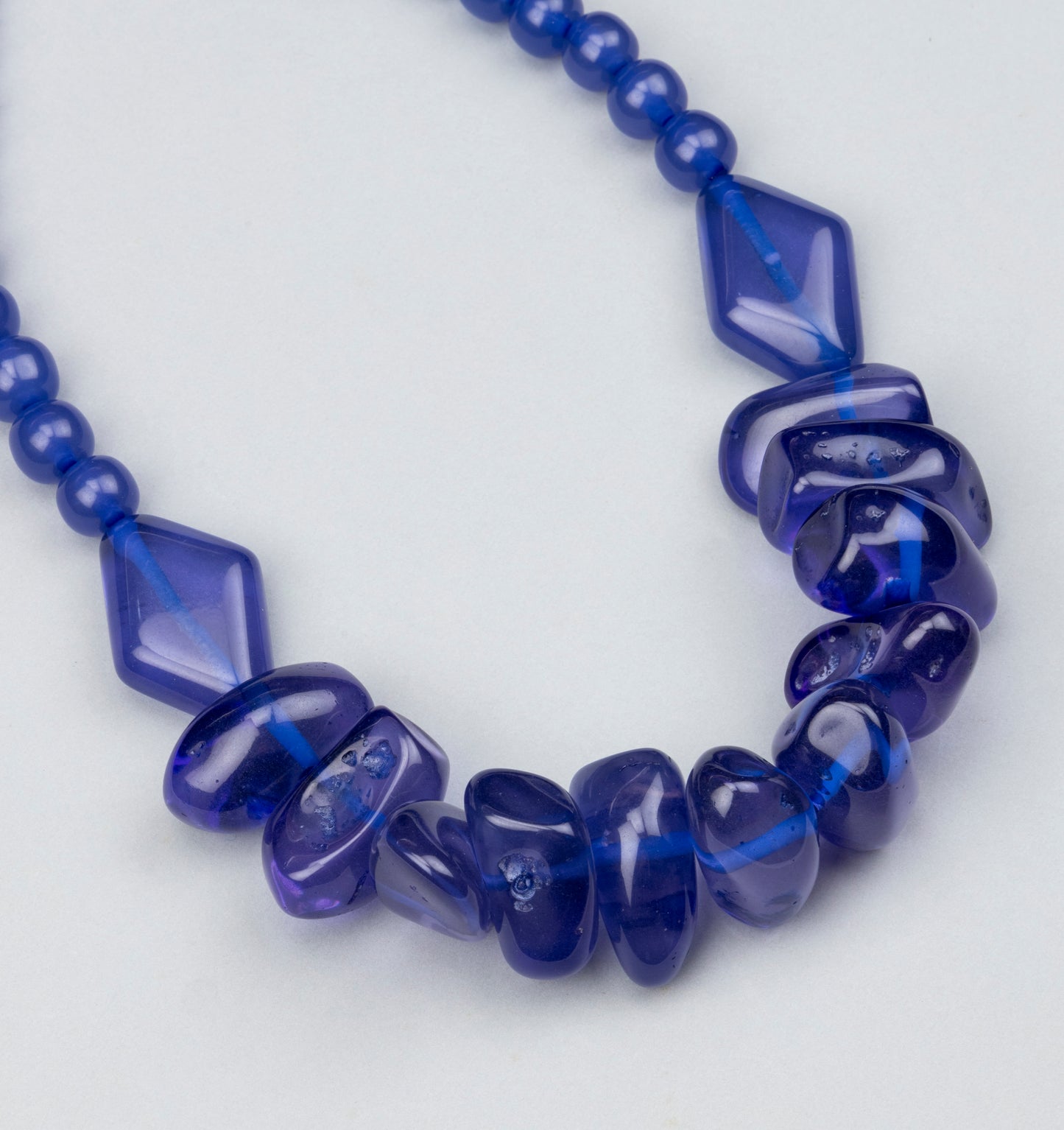 Blue Statement Necklace