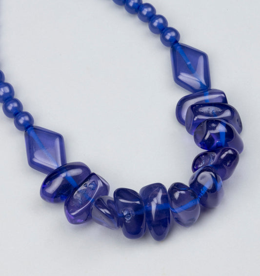Blue Statement Necklace