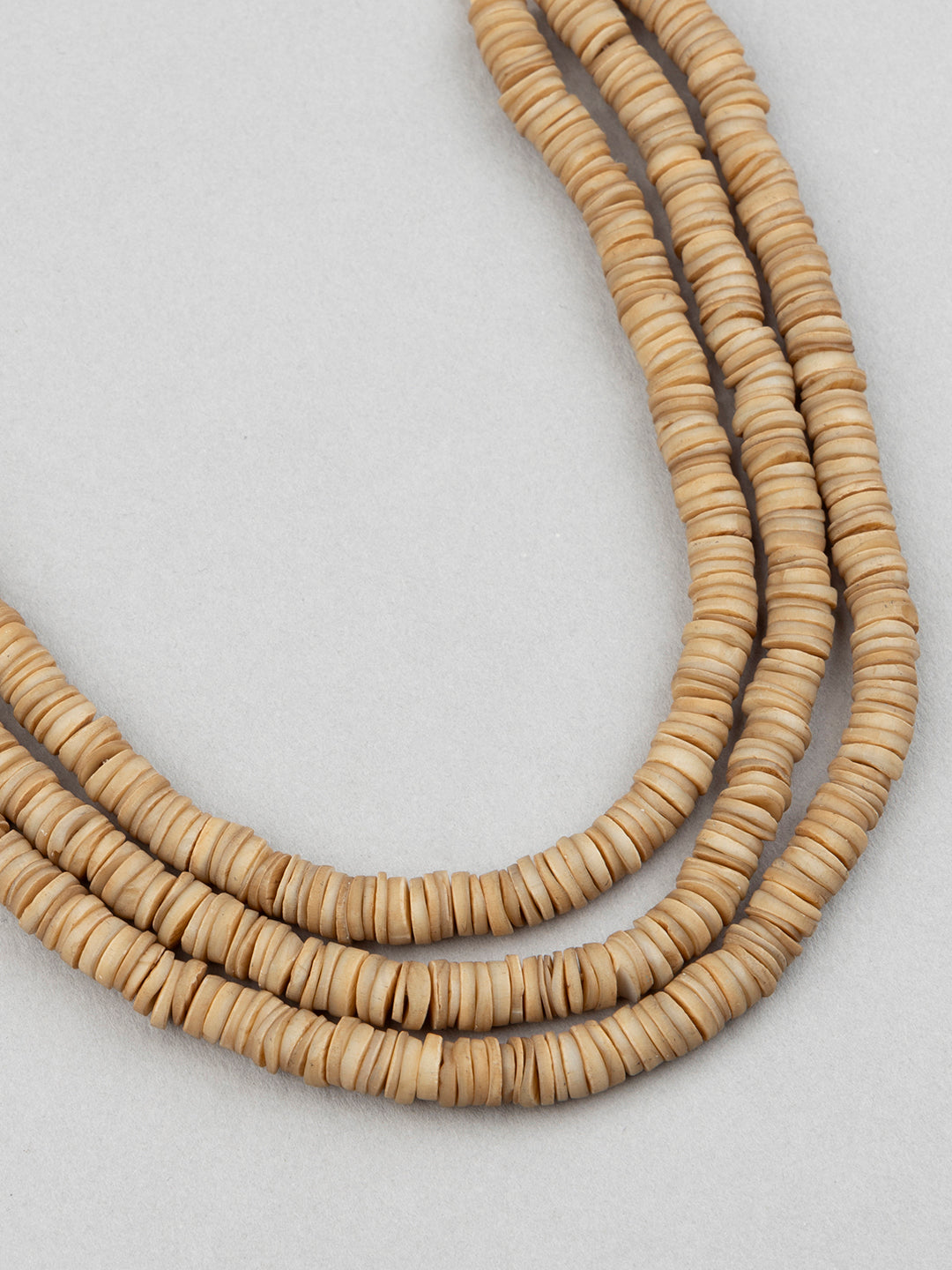 Multi Layered Beaded Necklace - Richeera