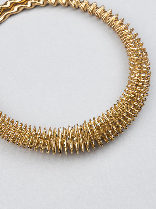 Gold Plated Choker Necklace