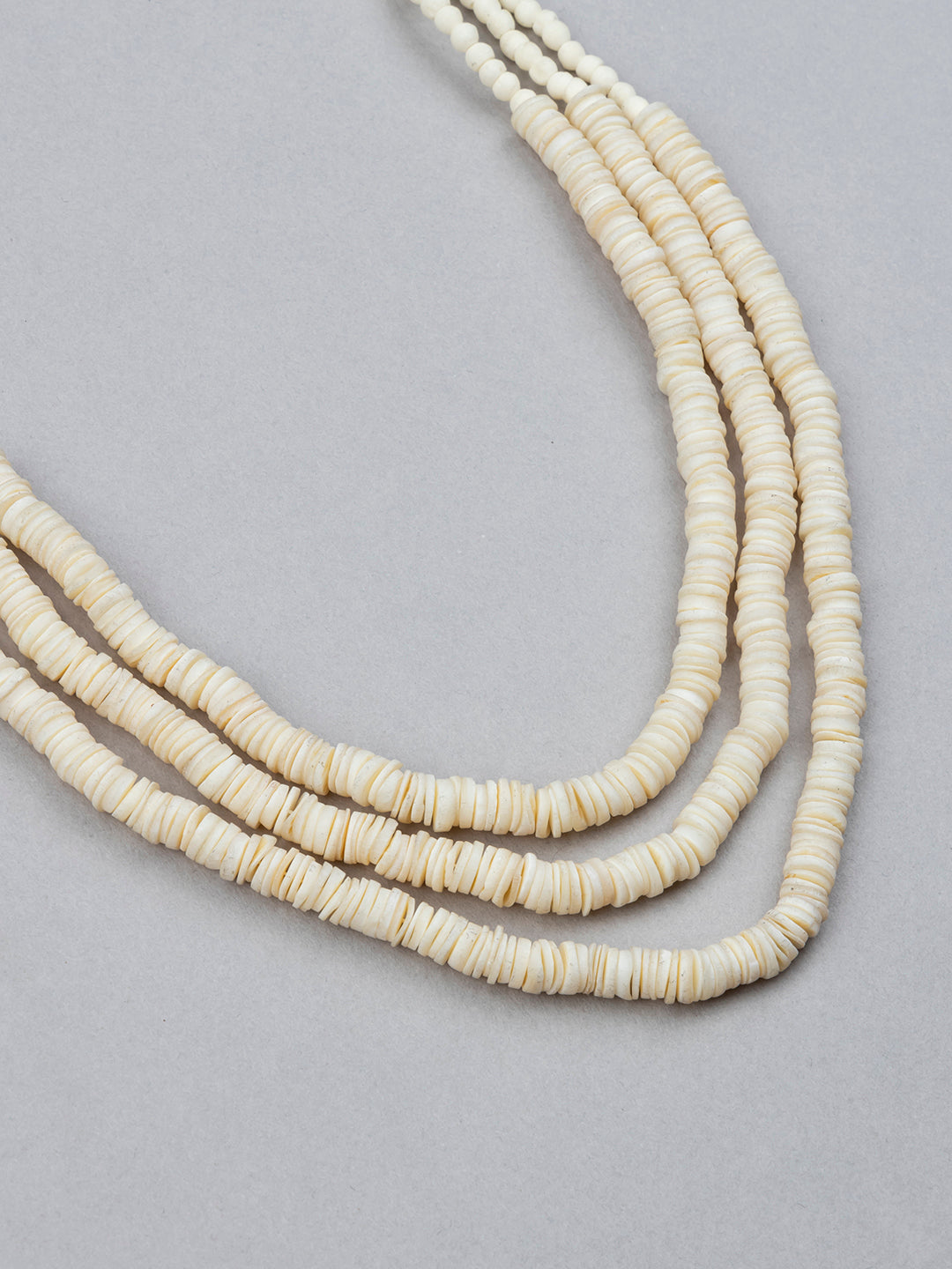 Multi Layered Beaded Necklace - Richeera